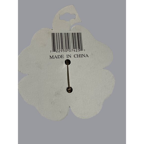 St. Patricks Day "I Love St. Patricks Day" Hand Enameled Beer Mug Pin - Picture 4 of 5